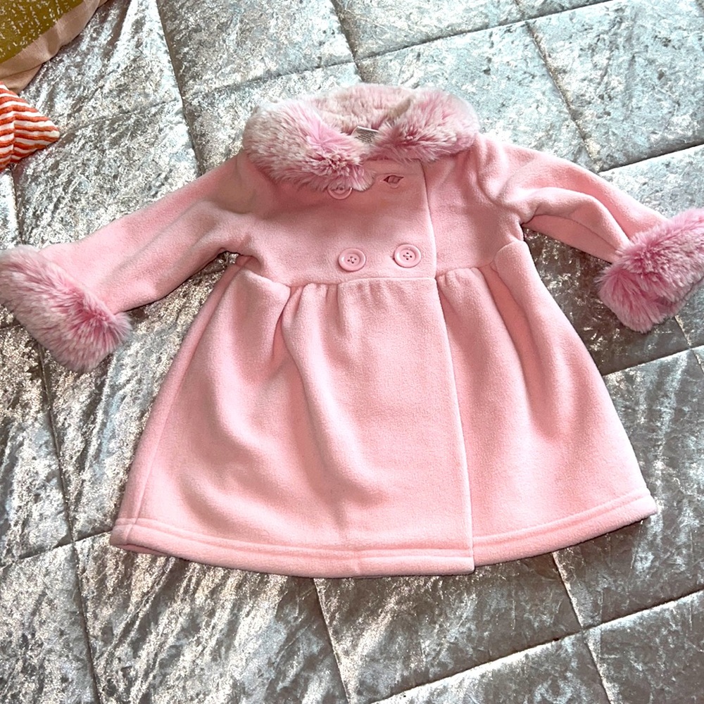 Baby Girl Peacoat